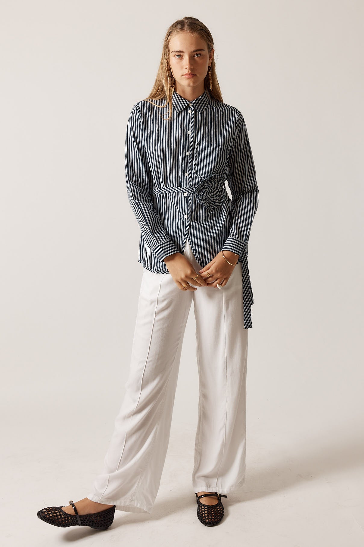 Rubyyaya Lucinda Pant White