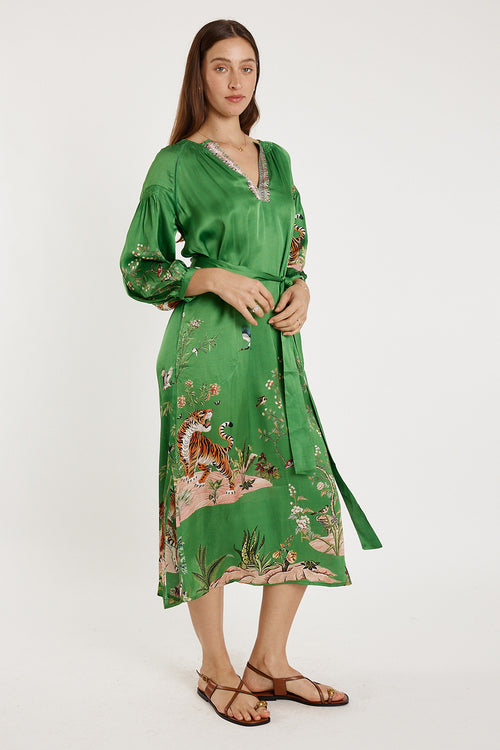 Rubyyaya Machali Maxi Emerald