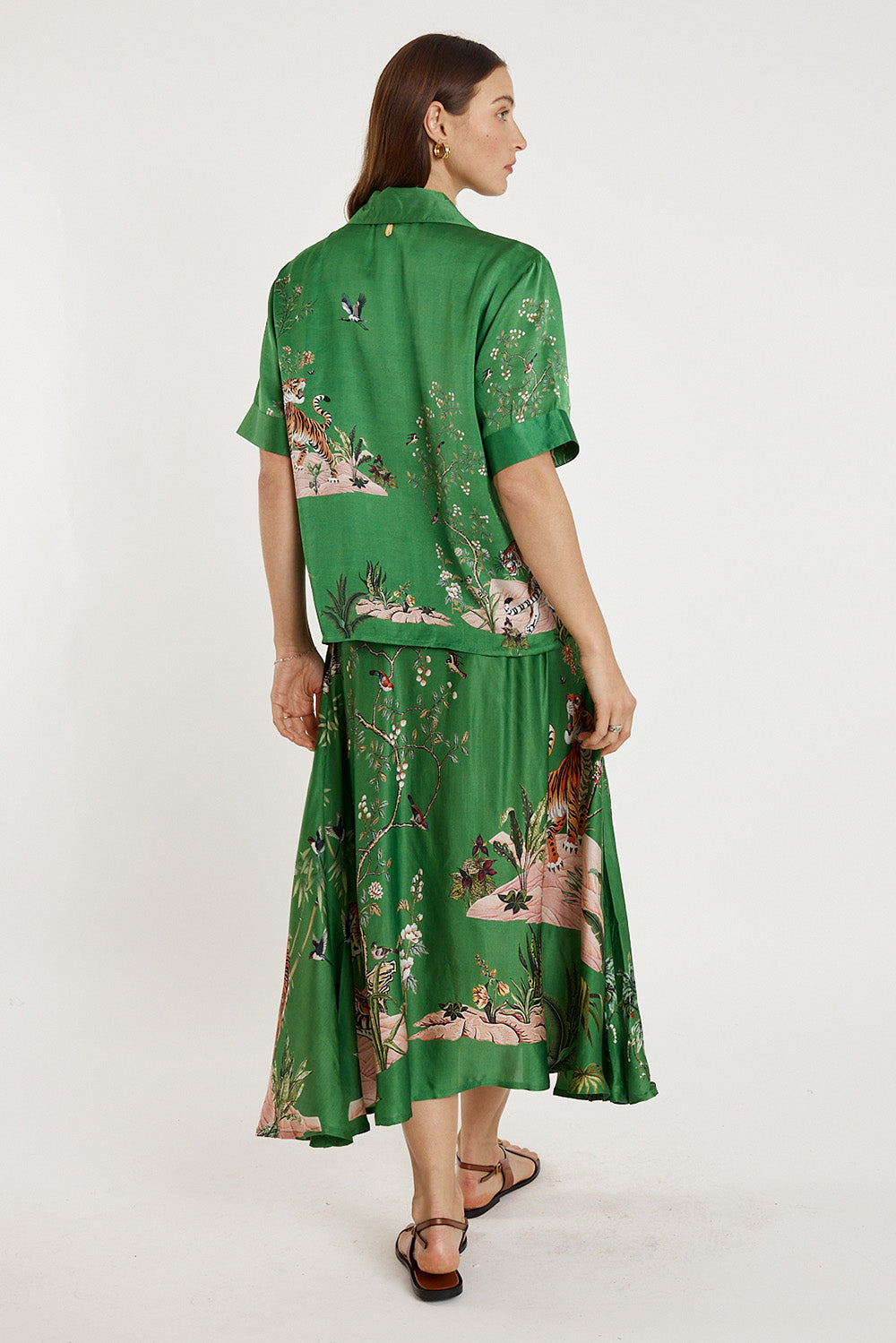Rubyyaya Machali Shirt Emerald