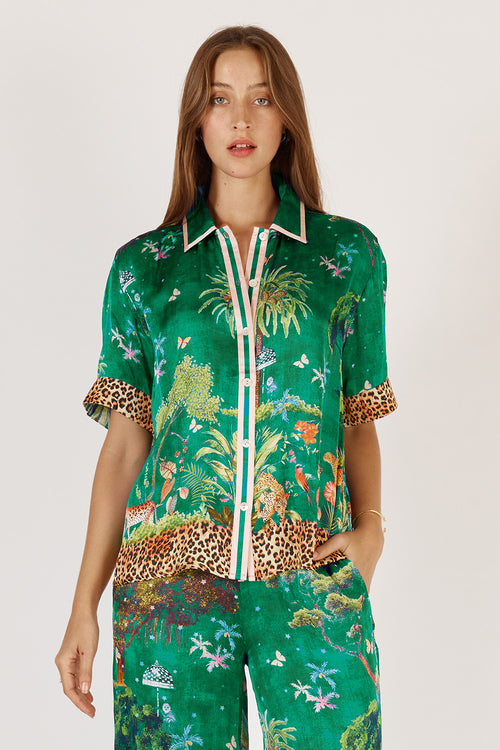 Rubyyaya Mataram Shirt Emerald