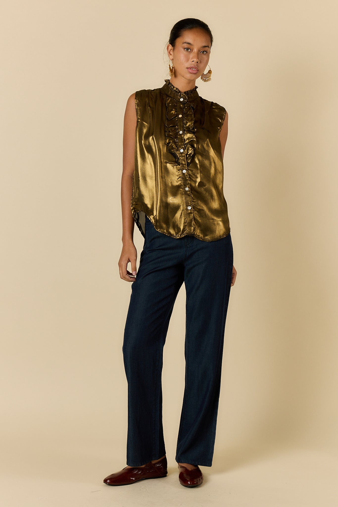 Rubyyaya Monaco Top Bronze