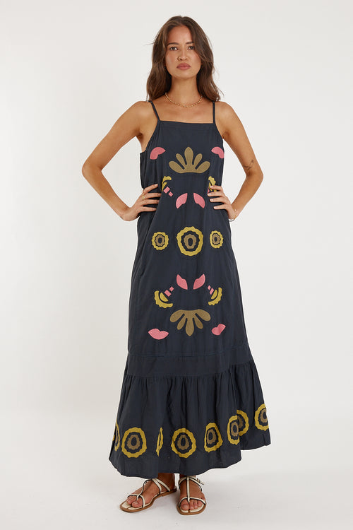 Rubyyaya Monoki Dress Black