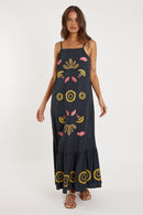 Rubyyaya Monoki Dress Black