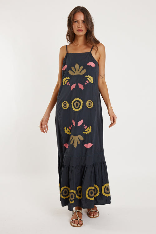 Rubyyaya Monoki Dress Black