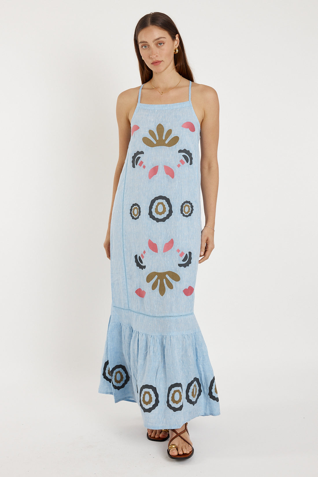 Rubyyaya Monoki Dress Chambray
