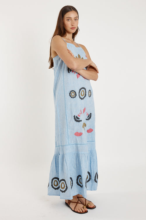 Rubyyaya Monoki Dress Chambray