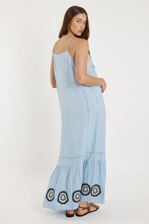 Rubyyaya Monoki Dress Chambray