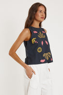Rubyyaya Monoki Tank Black