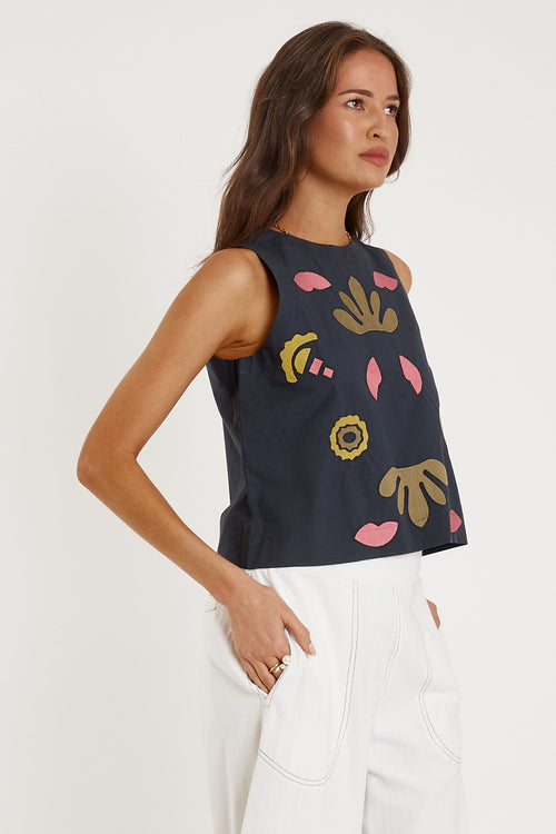 Rubyyaya Monoki Tank Black