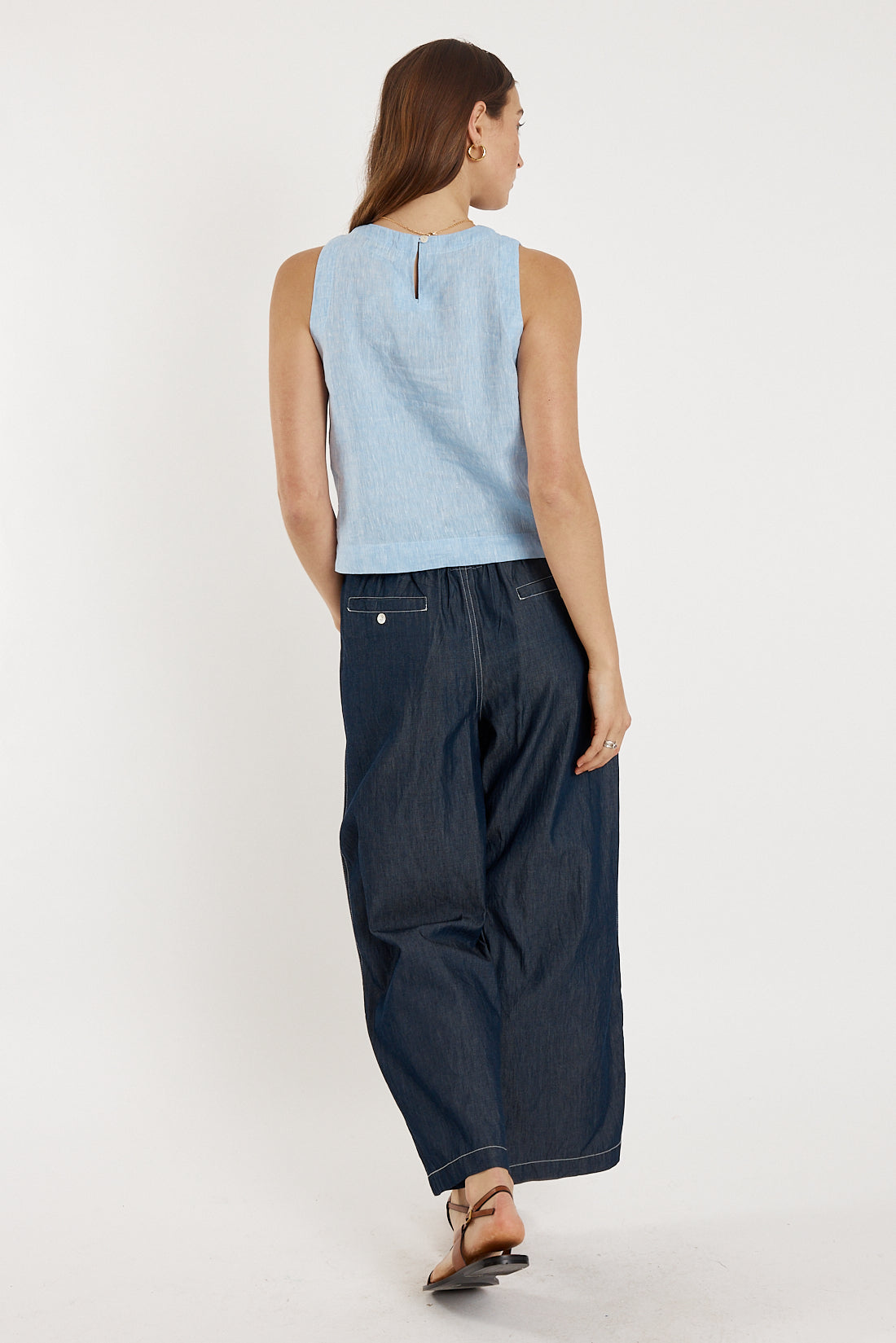 Rubyyaya Monoki Tank Chambray