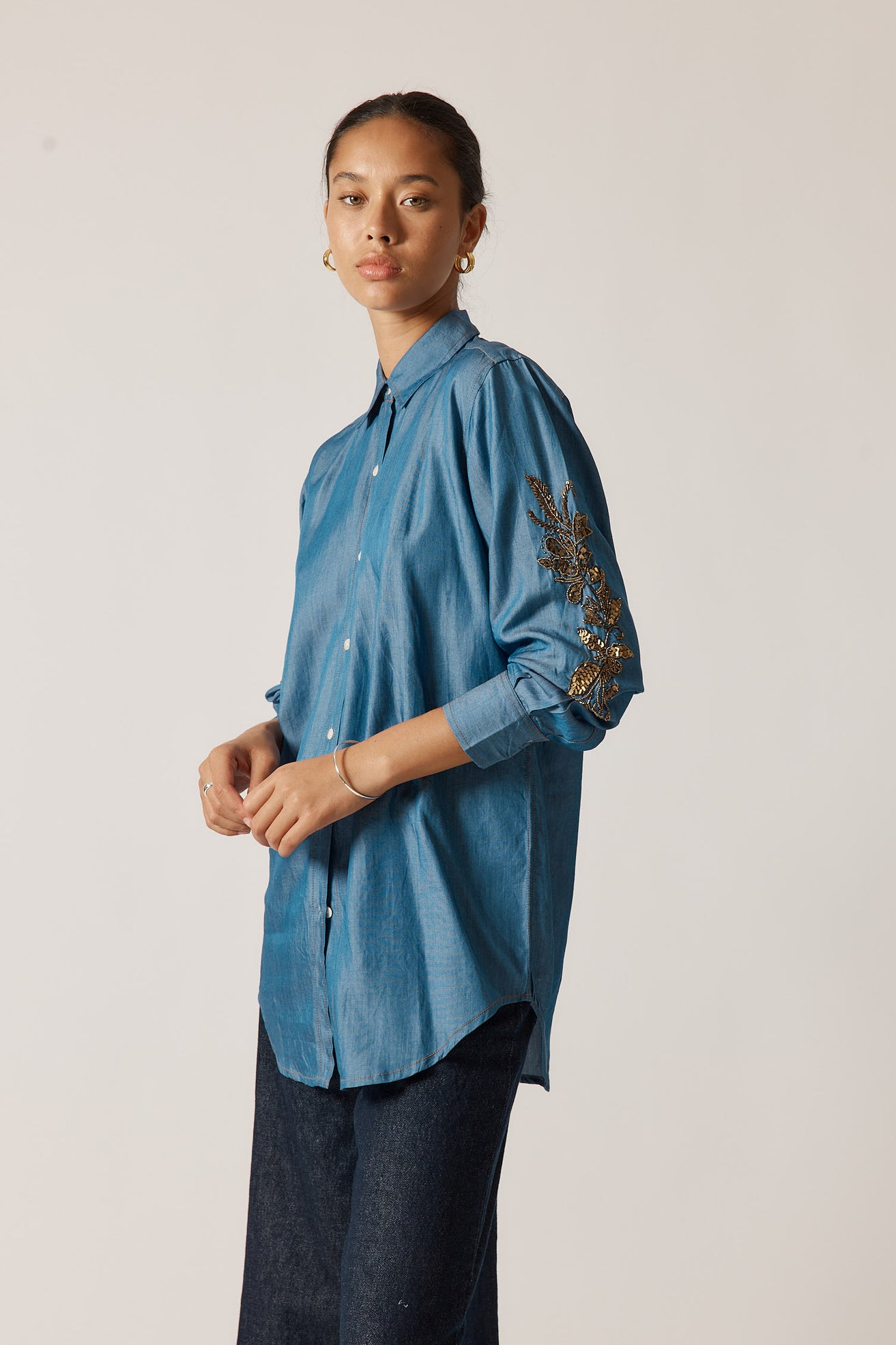 Rubyyaya Montana Shirt Denim