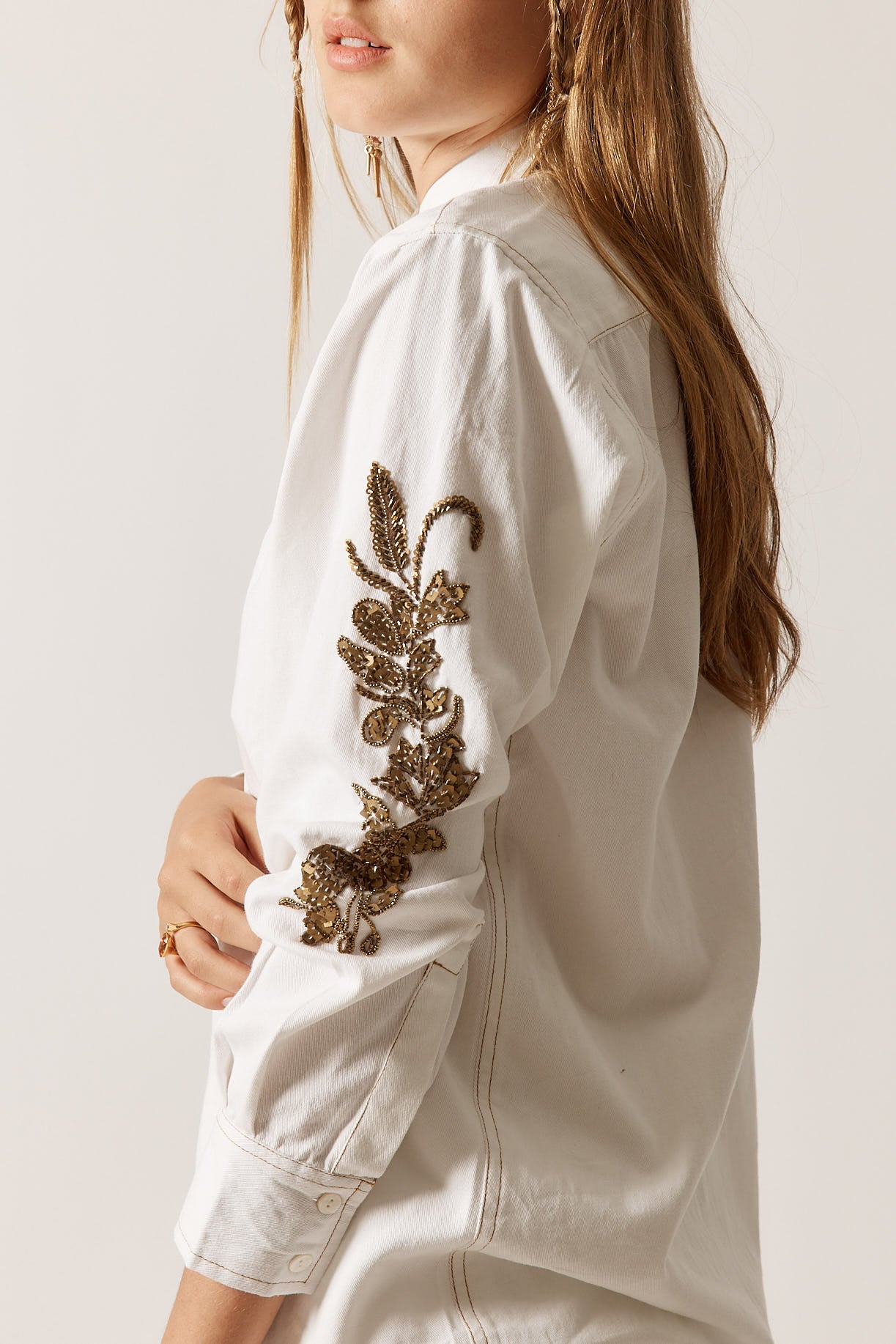 Rubyyaya Montana Shirt White
