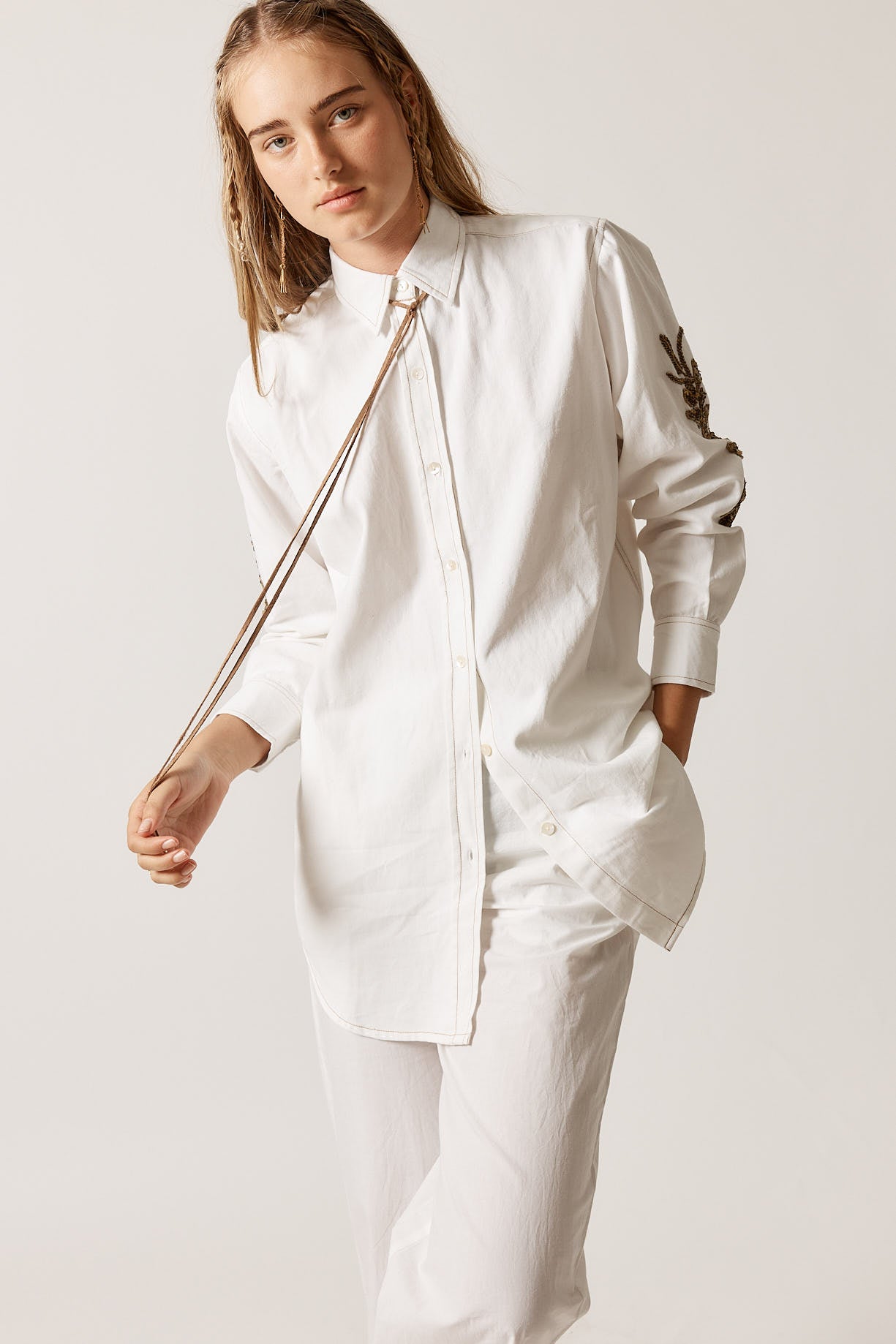 Rubyyaya Montana Shirt White