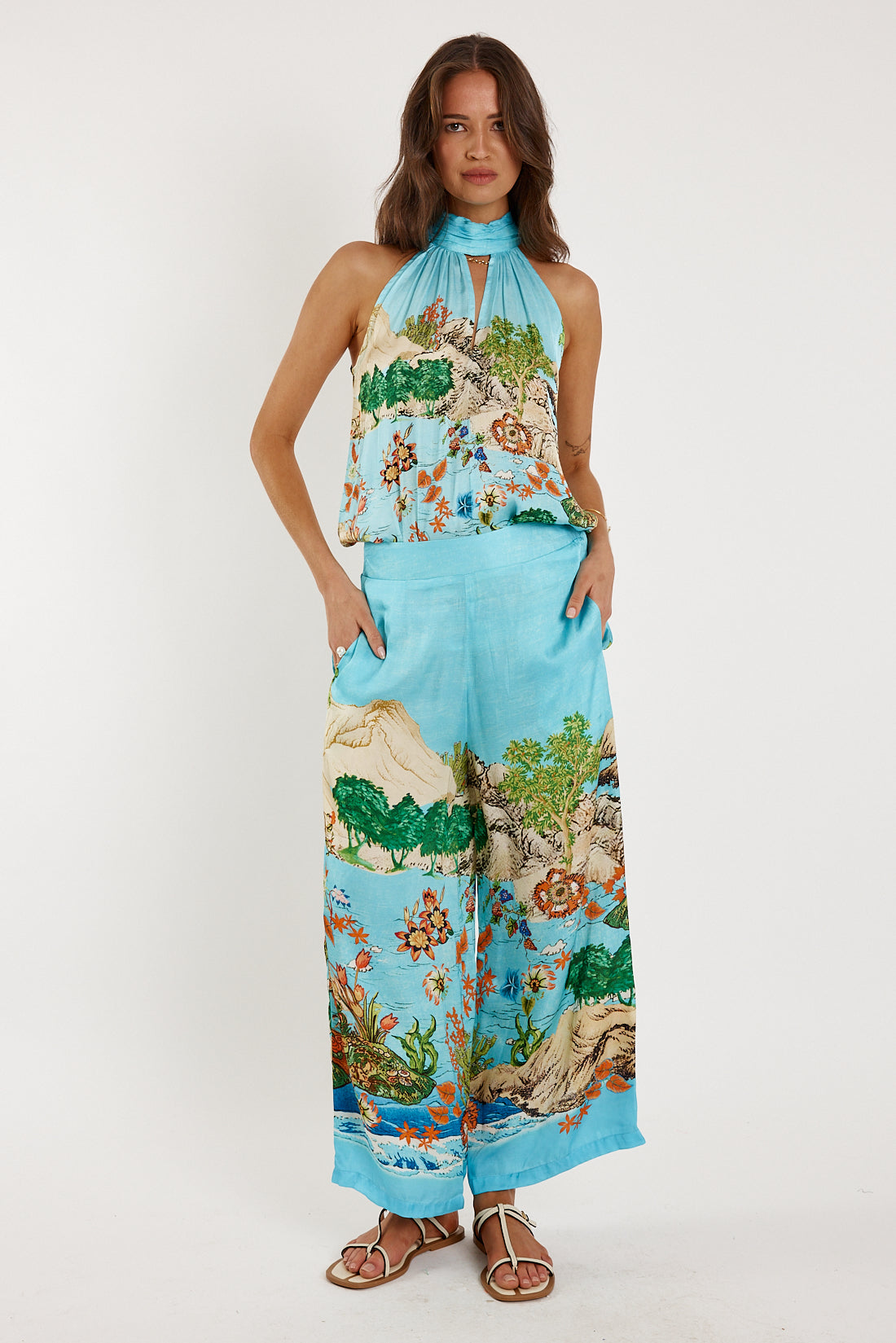 Rubyyaya Montpellier Pant Print