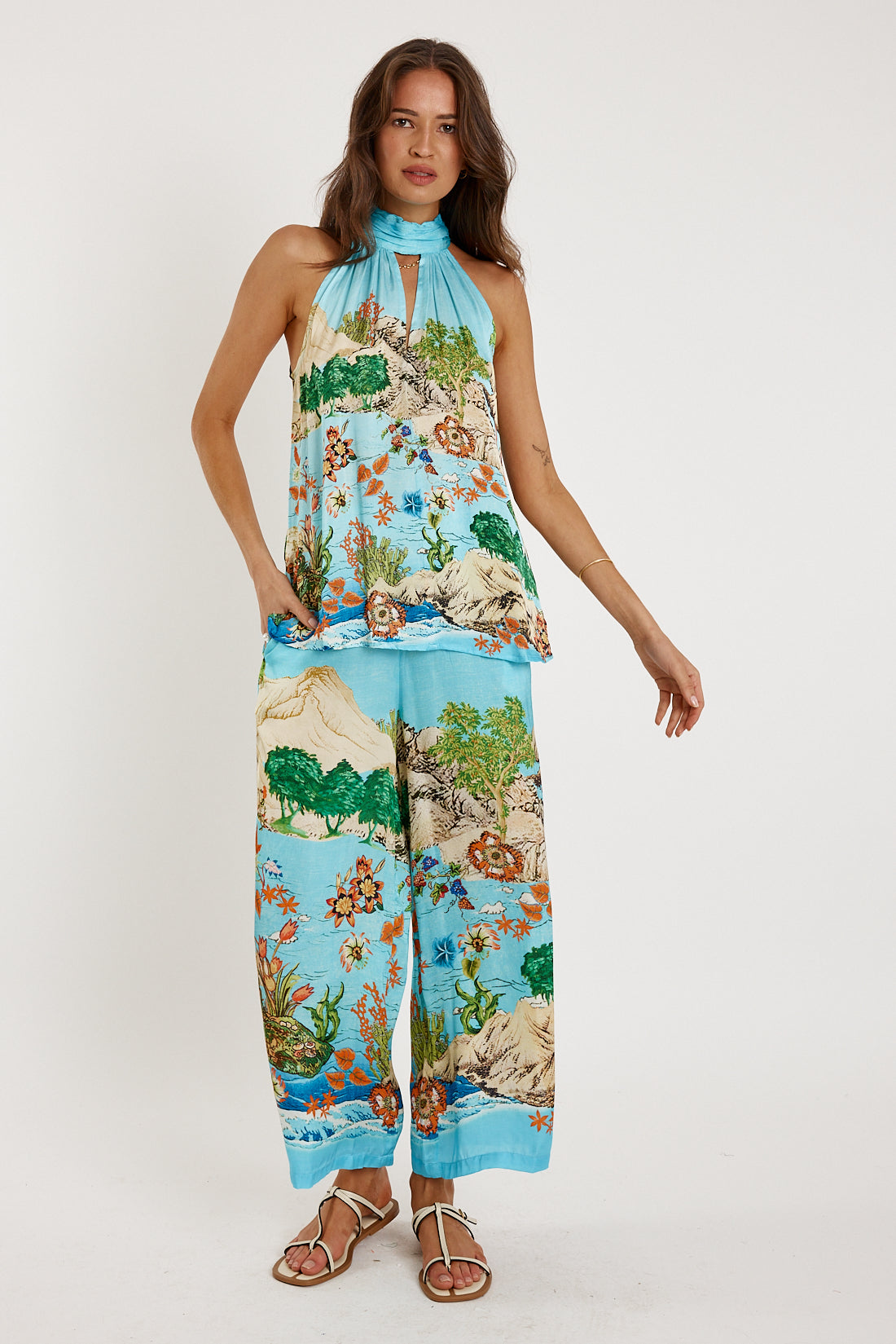 Rubyyaya Montpellier Pant Print