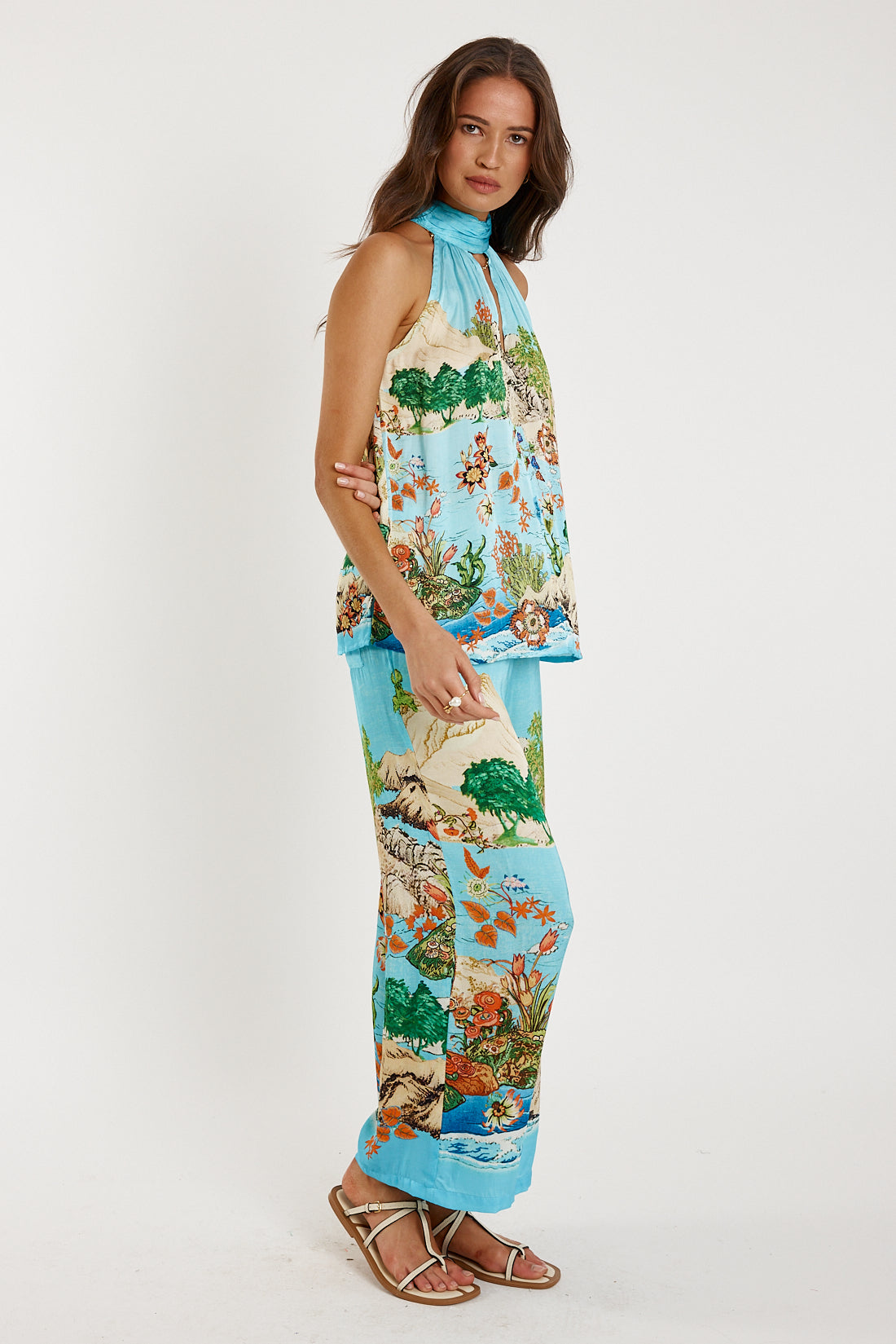 Rubyyaya Montpellier Pant Print
