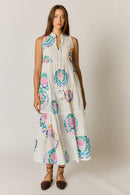 PRE SALE | Rubyyaya Neon Fleur Maxi White