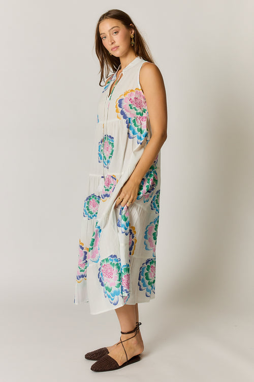 PRE SALE | Rubyyaya Neon Fleur Maxi White