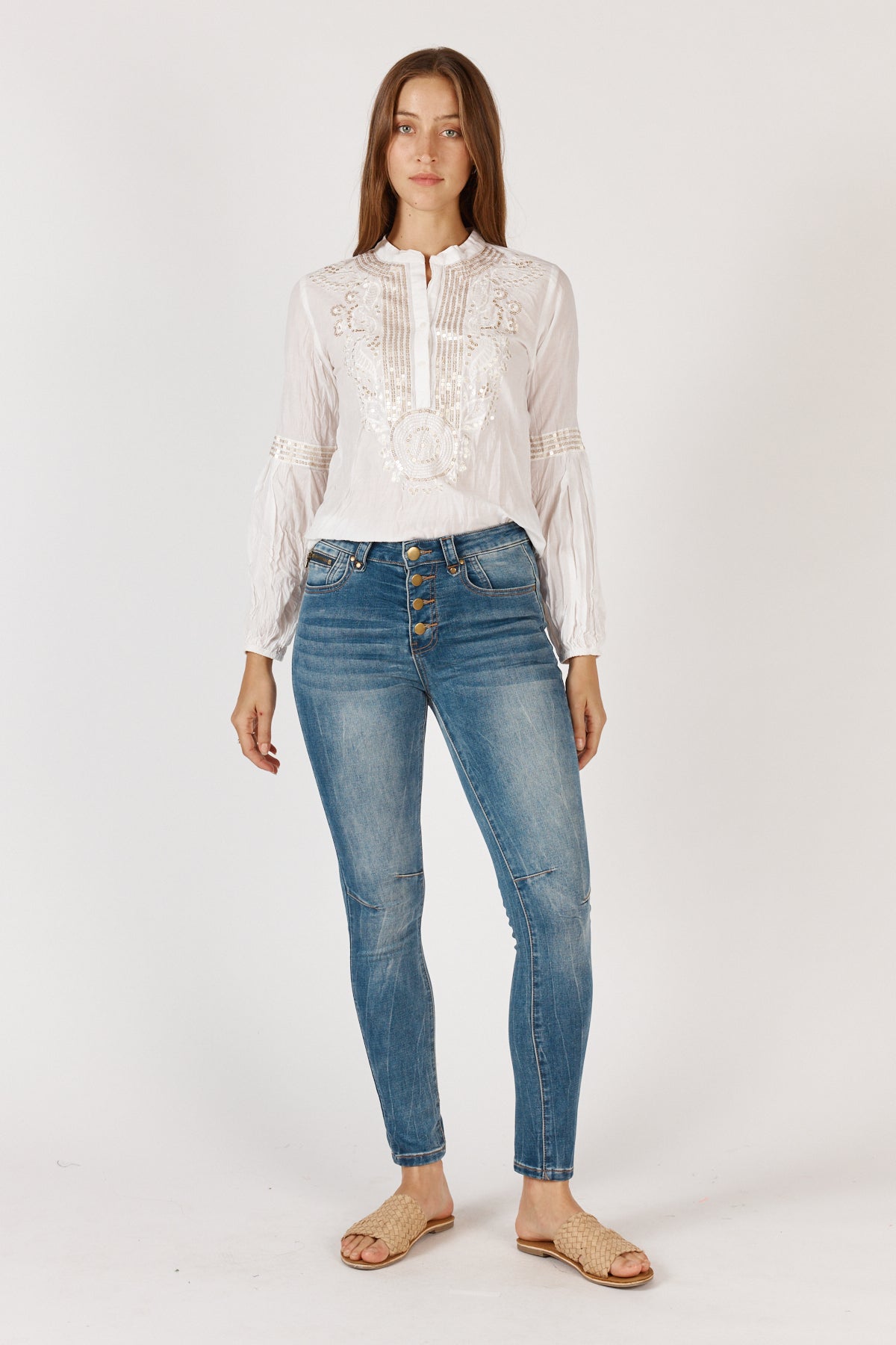 Rubyyaya Norma Jeans Denim Blue