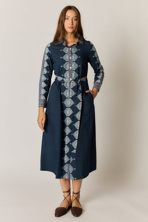Rubyyaya Paolina Dress Navy
