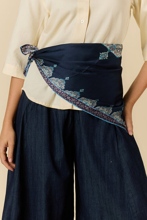 Rubyyaya Paolina Scarf Navy