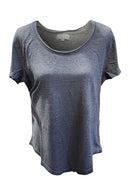 Rubyyaya Plain T-Shirt Charcoal