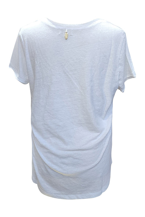 Rubyyaya Plain T-Shirt White