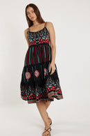 Rubyyaya Provence Sundress Black