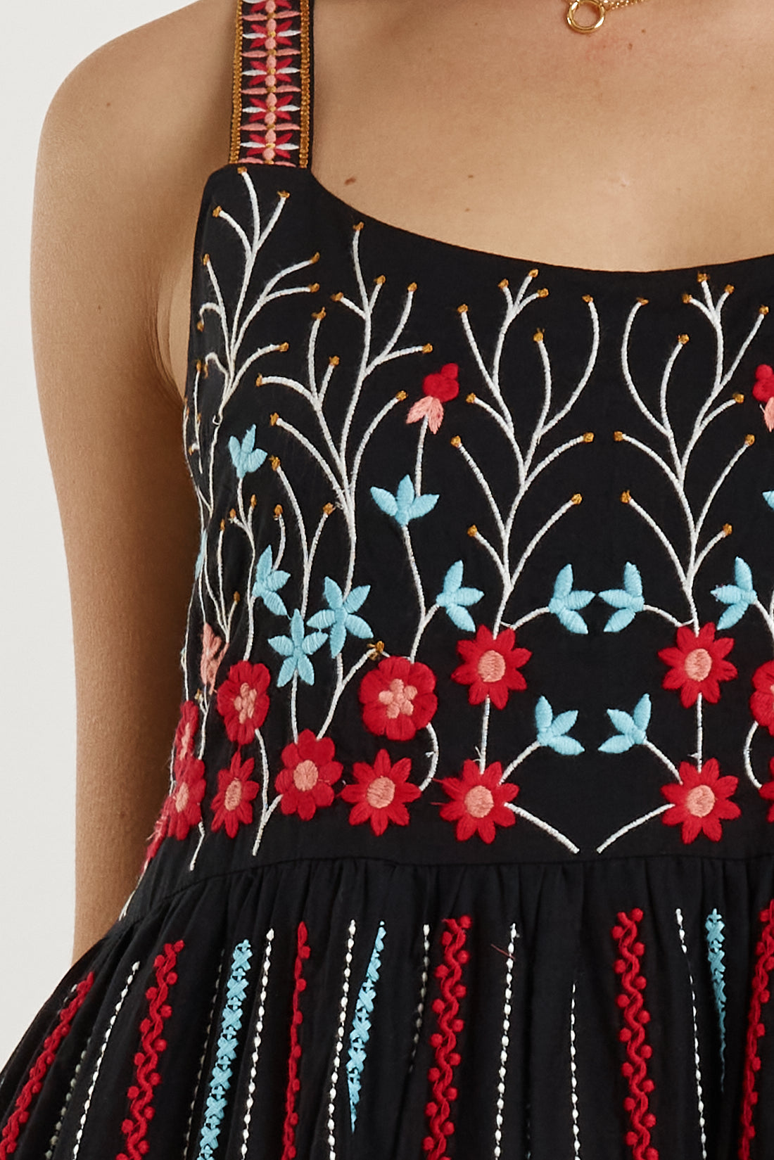 Rubyyaya Provence Sundress Black
