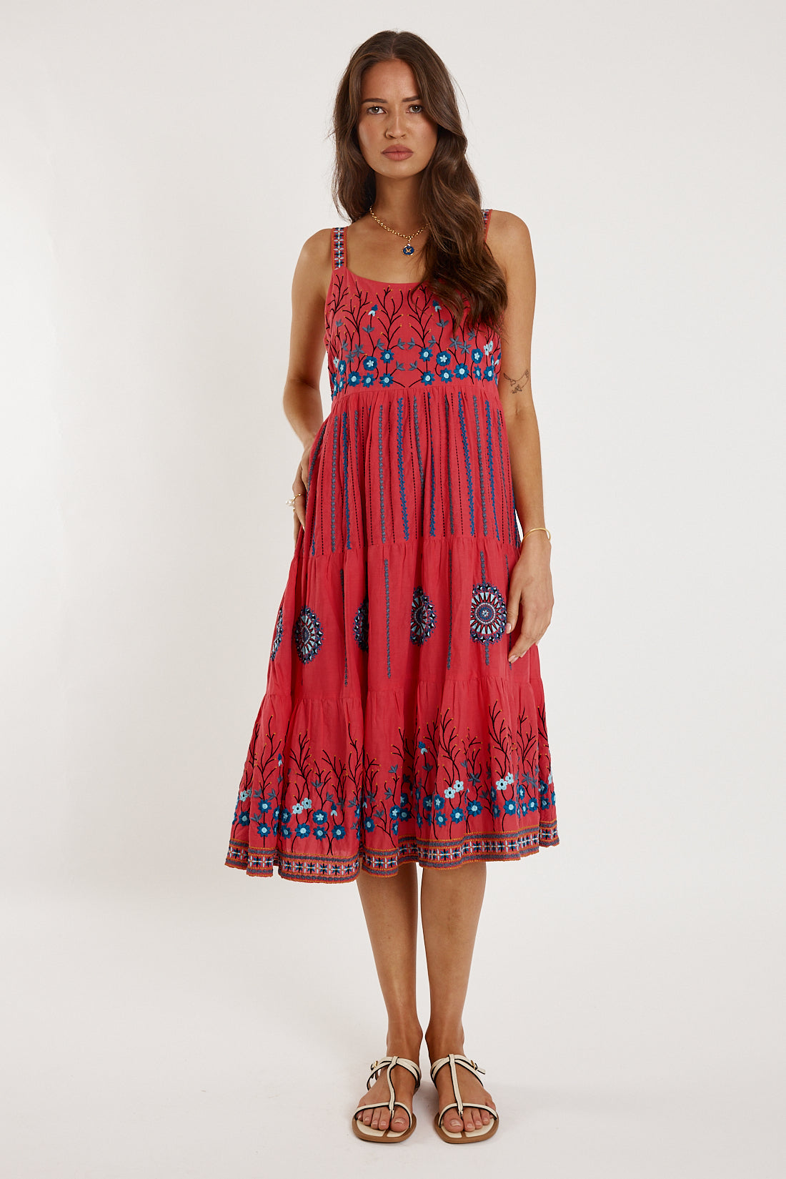 Rubyyaya Provence Sundress Watermelon