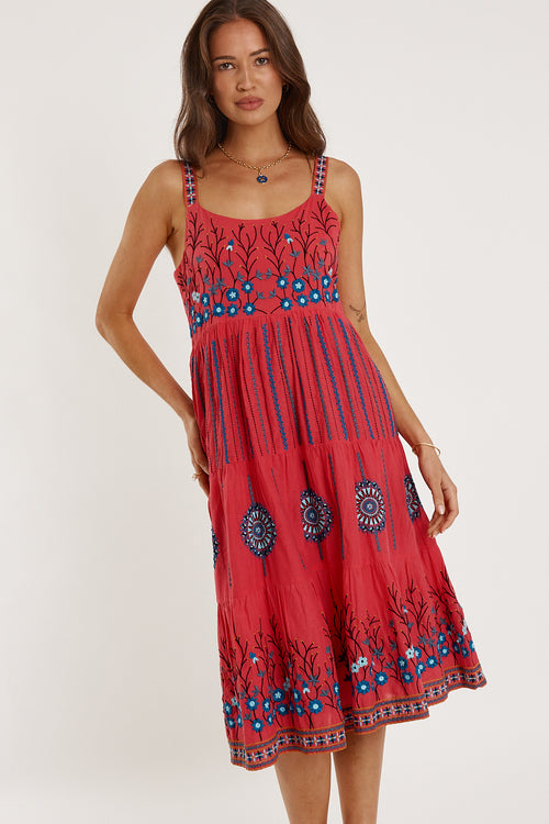 Rubyyaya Provence Sundress Watermelon