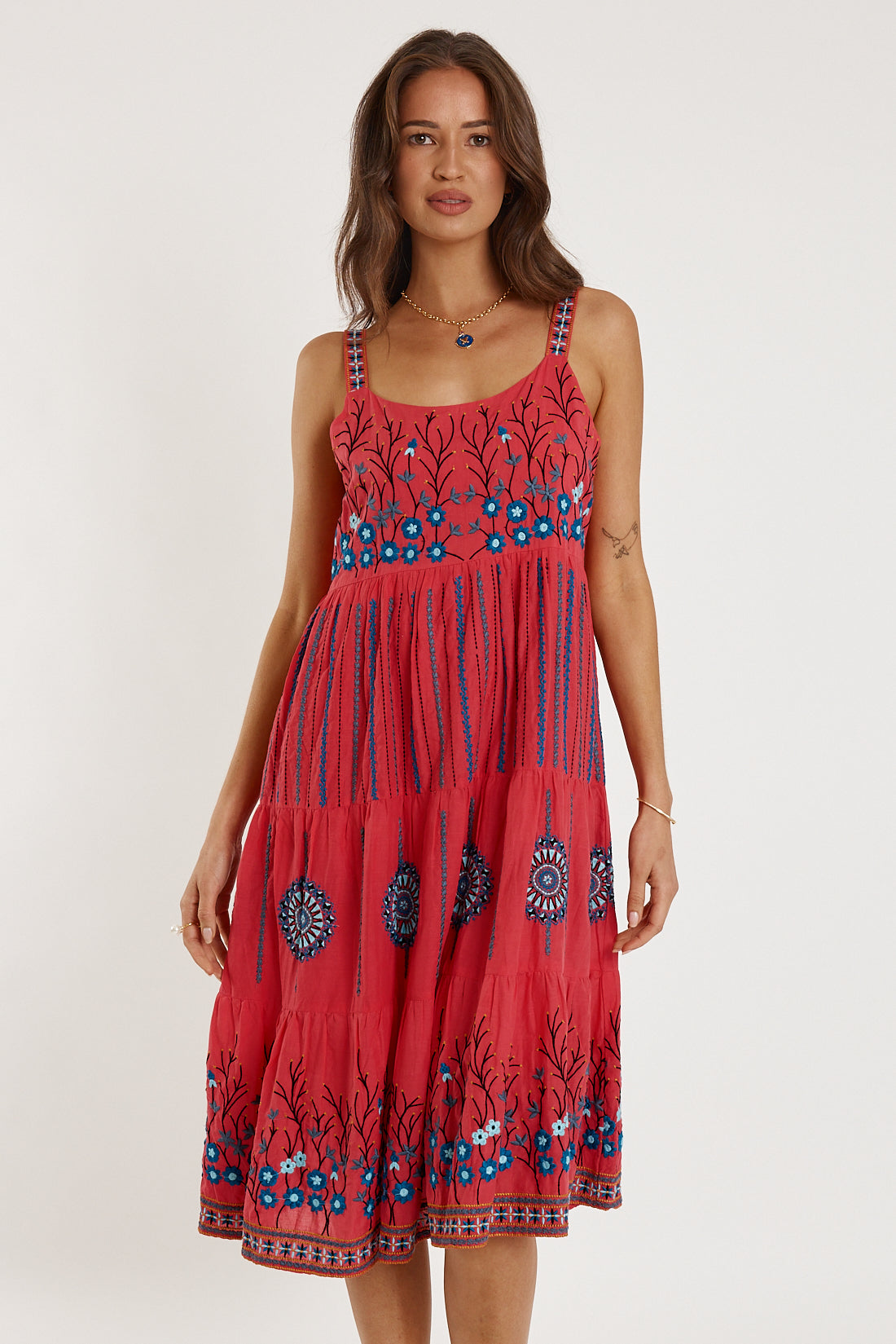 Rubyyaya Provence Sundress Watermelon