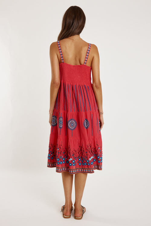 Rubyyaya Provence Sundress Watermelon