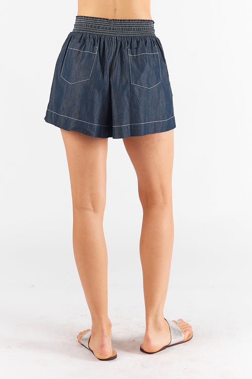 Rubyyaya Pula Short Denim