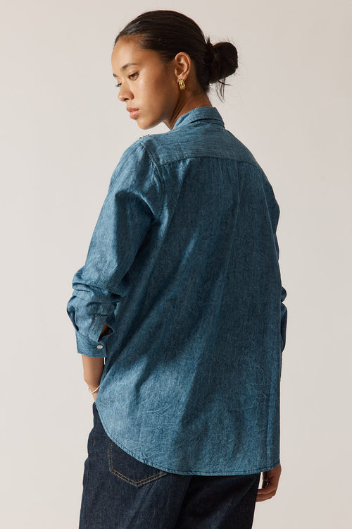 Rubyyaya Puttin On The Ritz Shirt Denim