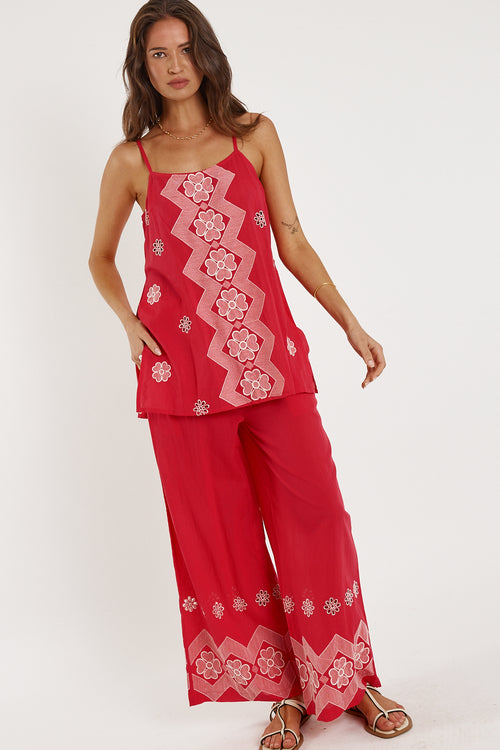 Rubyyaya Ravello Pant Watermelon