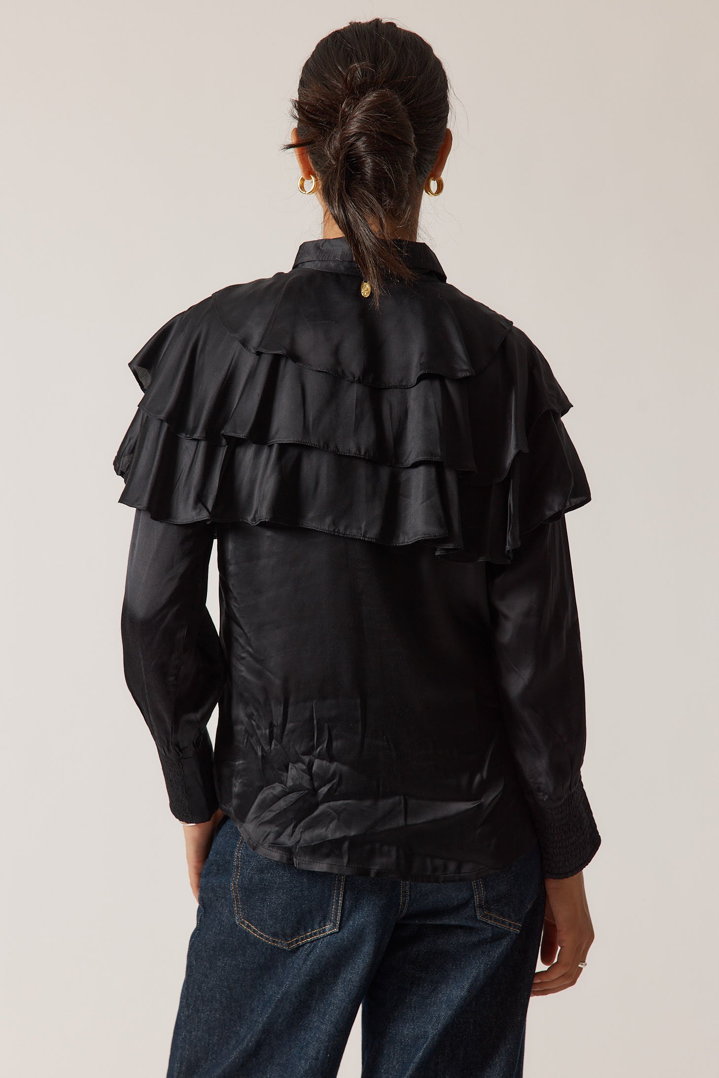 Rubyyaya Rome Shirt Black