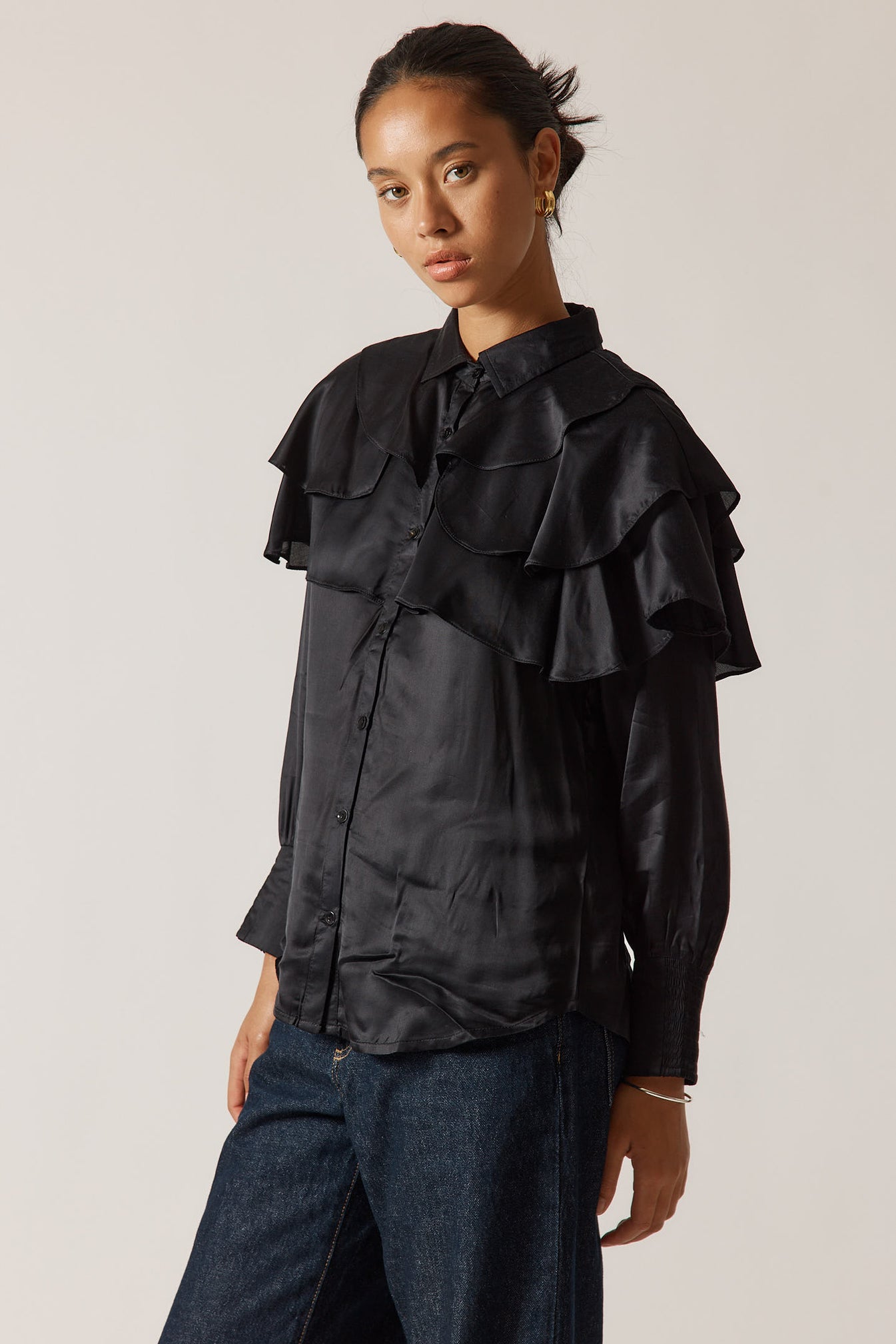 Rubyyaya Rome Shirt Black
