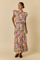 Rubyyaya Rosetta Skirt Gold