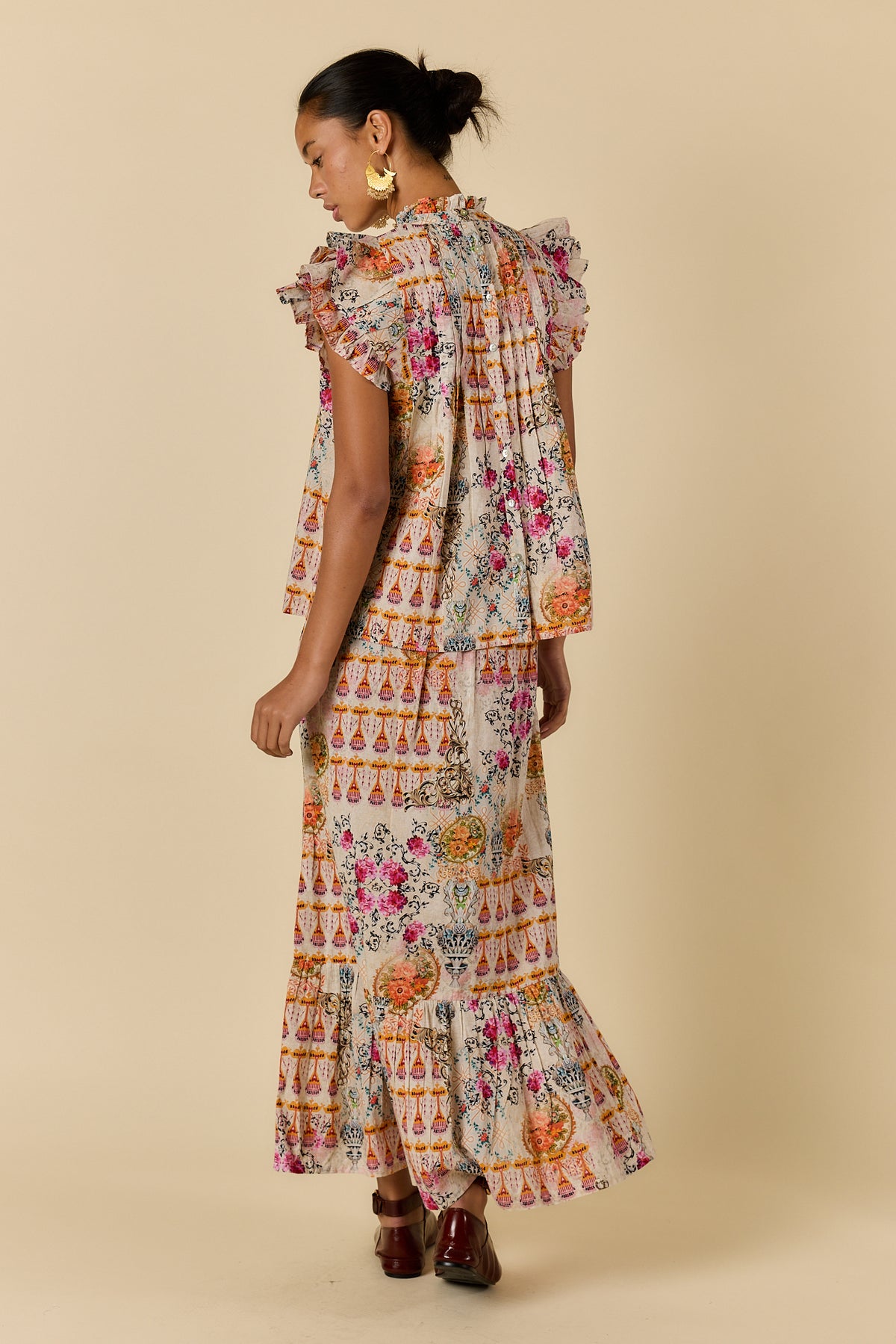 Rubyyaya Rosetta Top Gold