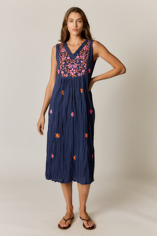 Rubyyaya Sasha Sundress Navy