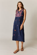 Rubyyaya Sasha Sundress Navy