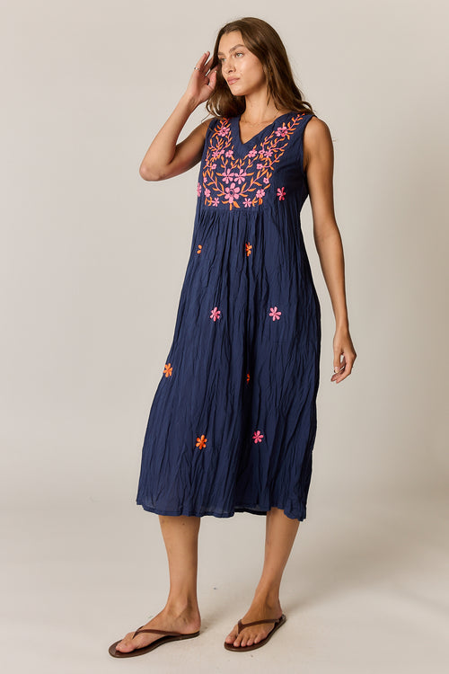 Rubyyaya Sasha Sundress Navy