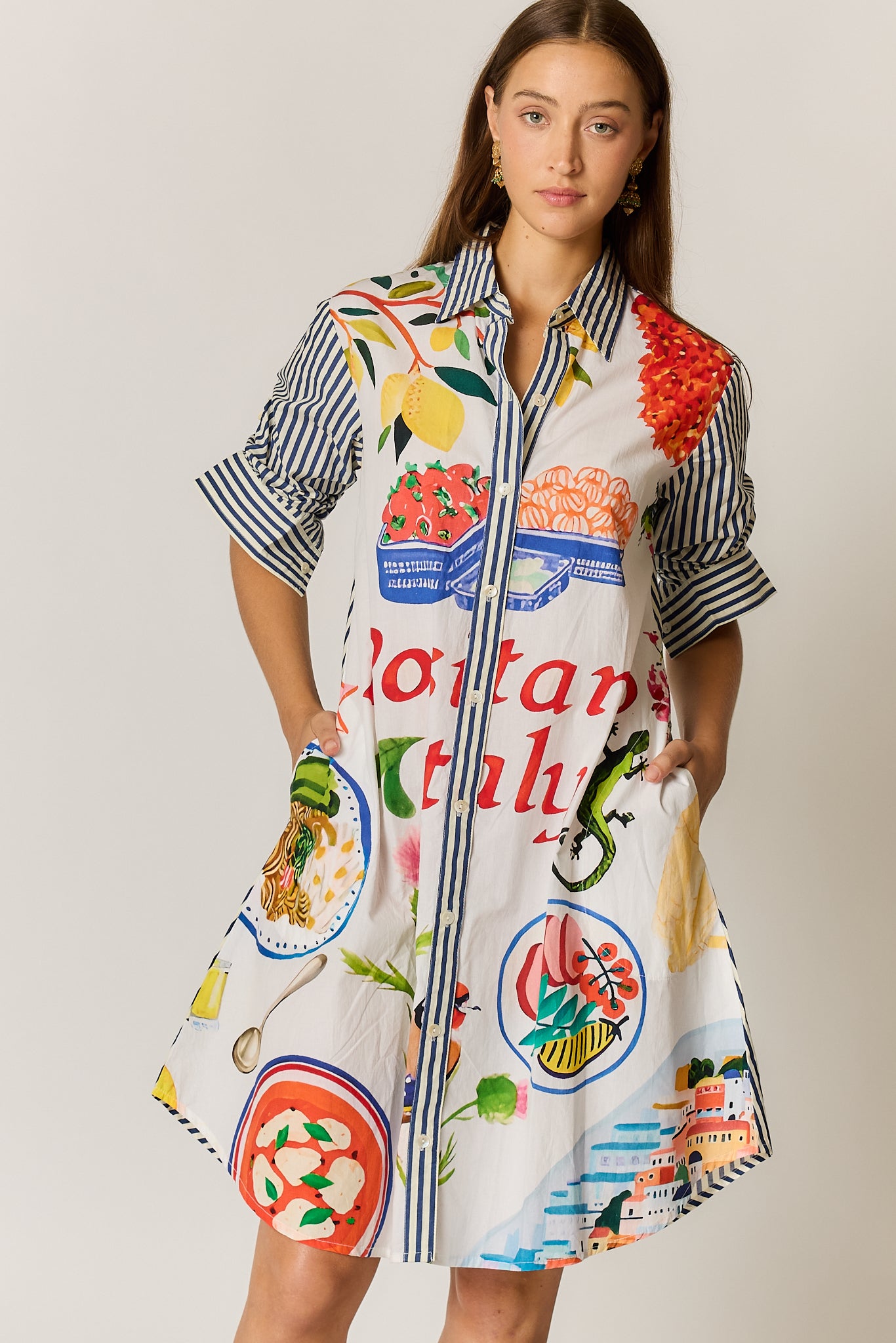Rubyyaya Sicily Dress Print