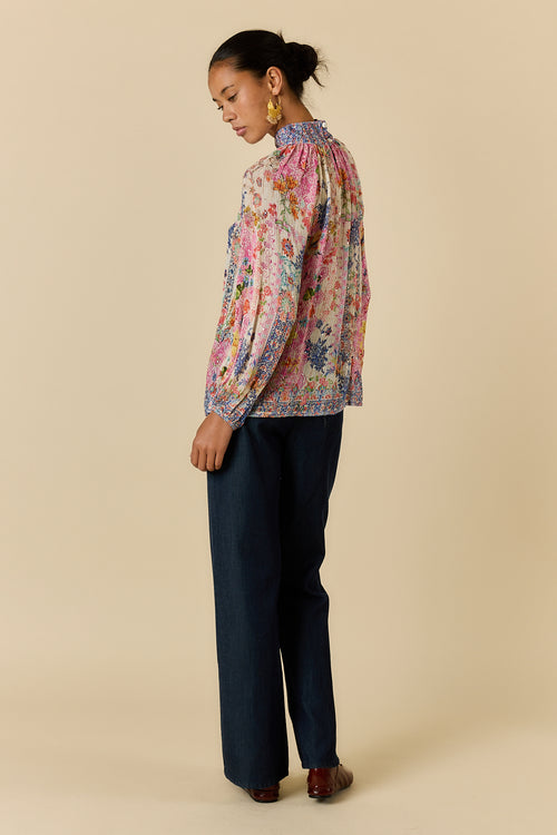 PRE SALE | Rubyyaya Songbird Shirt White