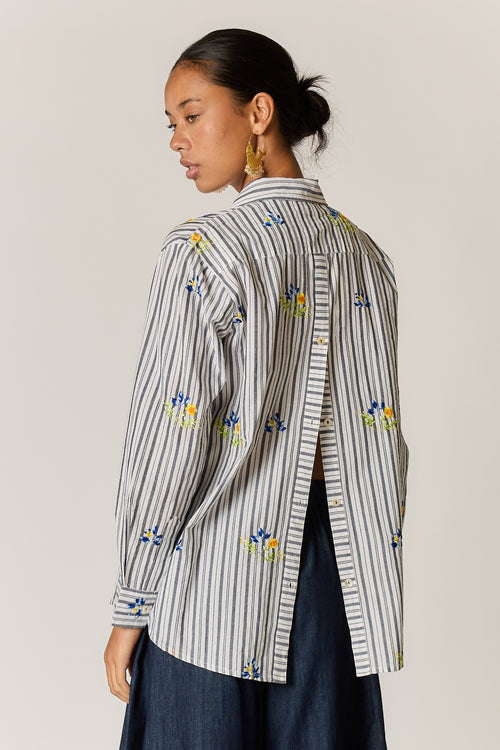 Rubyyaya St Tropez Shirt Stripe