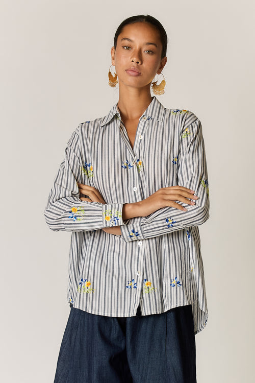 Rubyyaya St Tropez Shirt Stripe