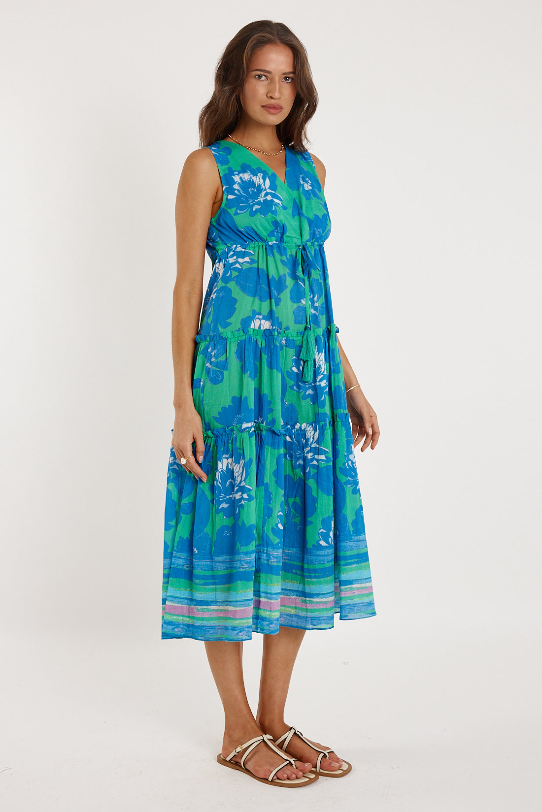 Rubyyaya Sunrise Midi Blue