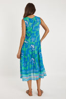 Rubyyaya Sunrise Midi Blue