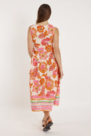 Rubyyaya Sunrise Midi Pink